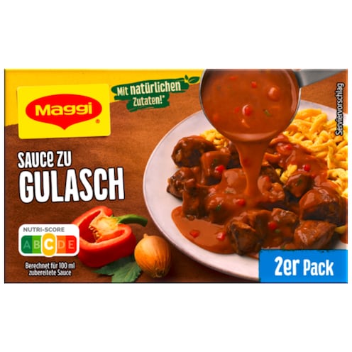 Maggi Sauce zu Gulasch für 2 x 250 ml