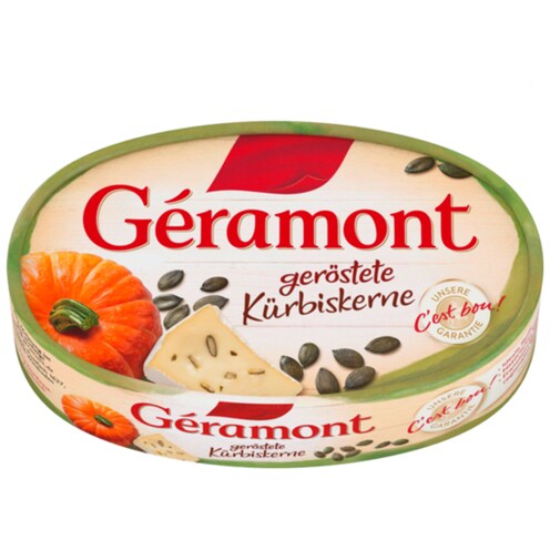 Géramont geröstete Kürbiskerne Doppelrahmstufe 180 g