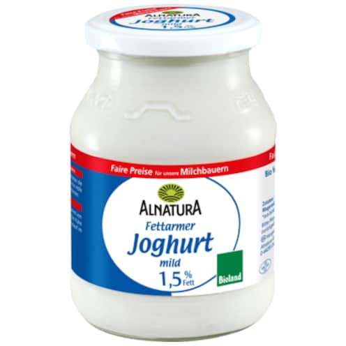 Alnatura Bio Joghurt mild 1,5 % Fett 500 g