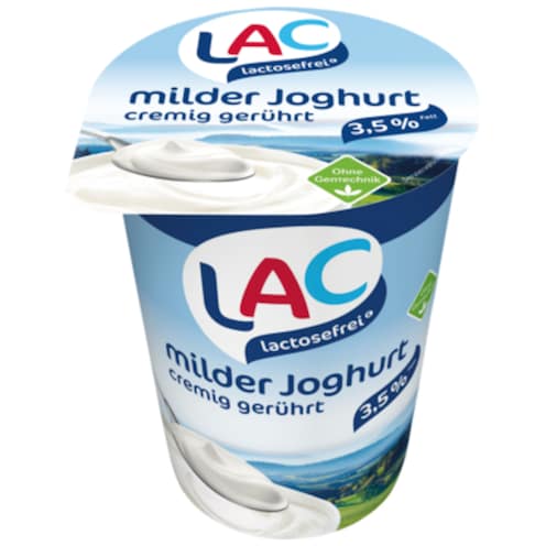 Schwarzwaldmilch LAC lactosefrei Vollmilch Joghurt mild 3,5 % Fett 400 g