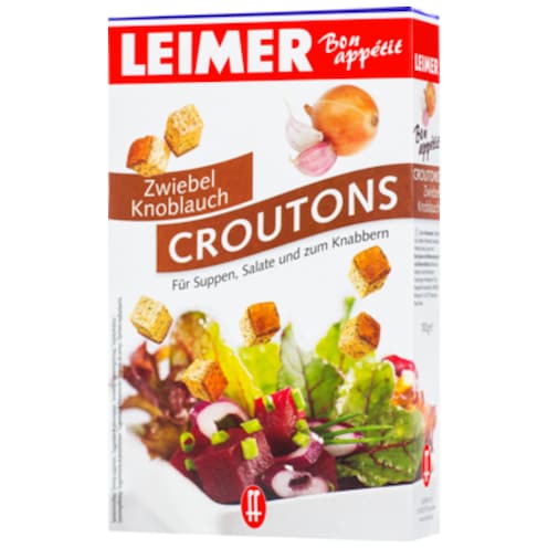 Leimer Croutons Zwiebel Knoblauch 100 g