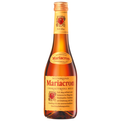 Mariacron Weinbrand 36 % vol. 0,35 l