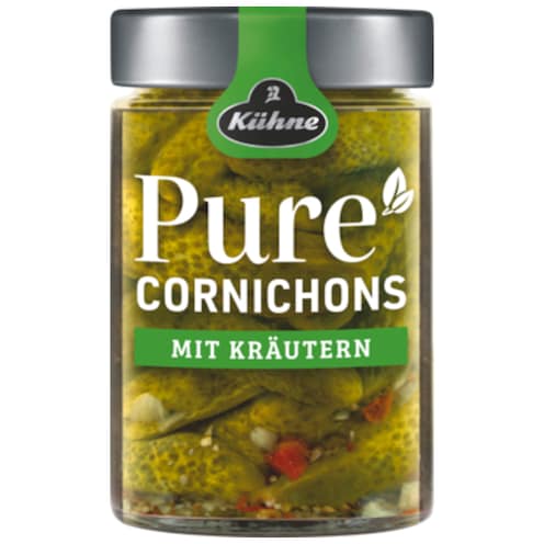 Kühne Pure Cornichons Kräuter 310 g