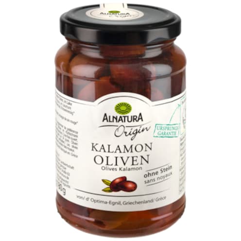 Alnatura Bio Origin Kalamon Oliven 350 g