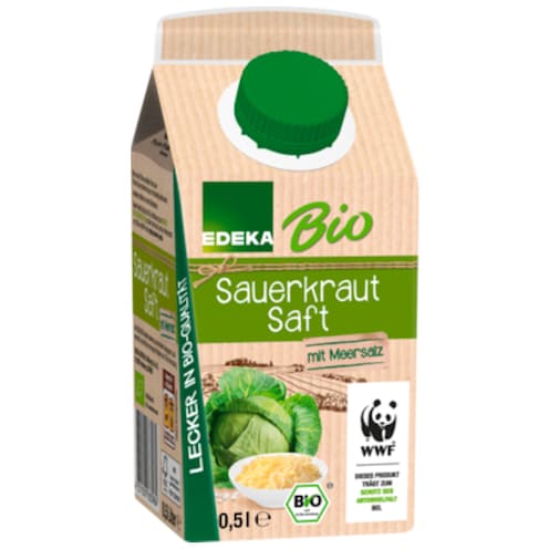 EDEKA Bio Sauerkrautsaft 0,5 l