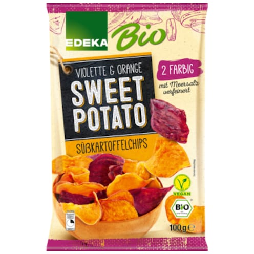 EDEKA Bio Sweet Potato Chips 100 g