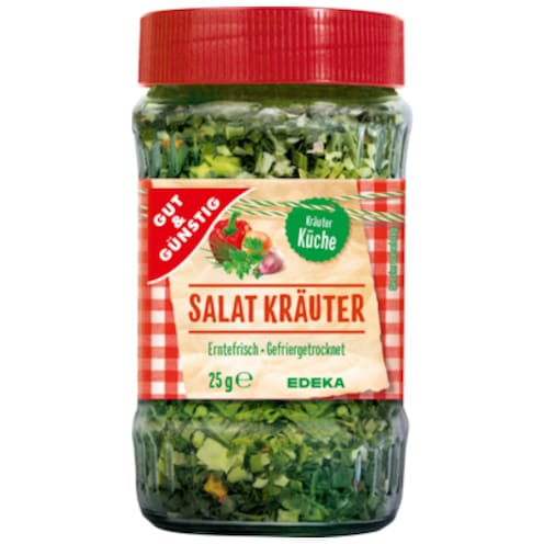 GUT&GÜNSTIG Salatkräuter gefriergetrocknet 25 g