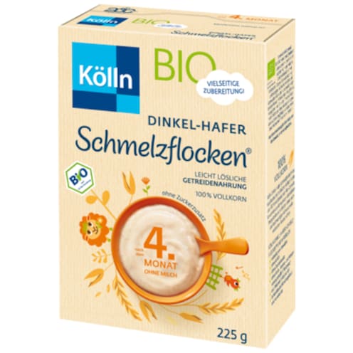 Kölln Bio Schmelzflocken Dinkel-Hafer 225 g
