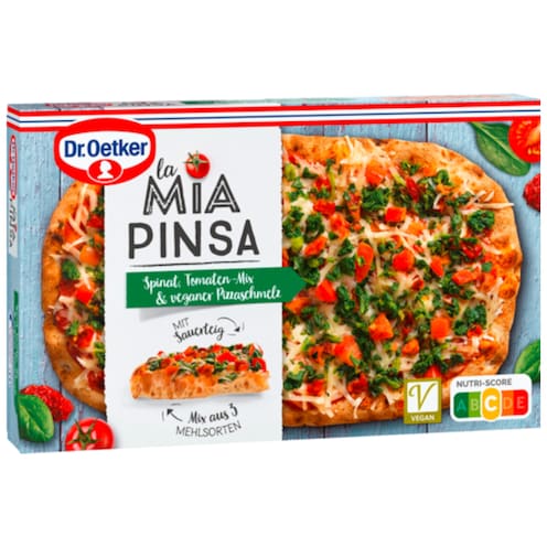 Dr.Oetker La Mia Pinsa Pizza Vegan Spinat 320 g