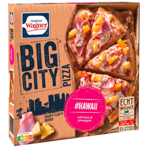 Original Wagner Big City Pizza Hawaii 435 g