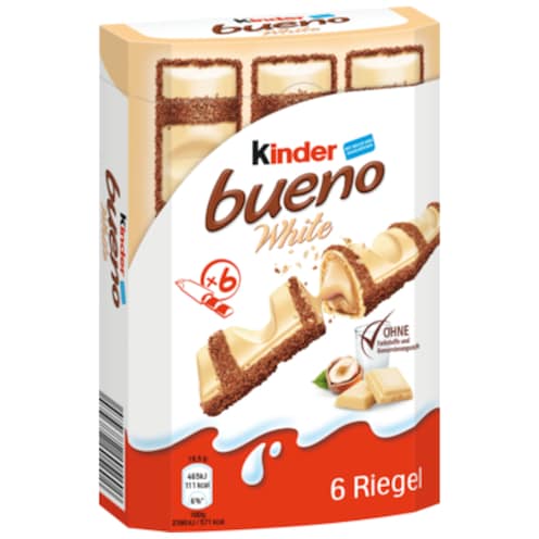 Ferrero Kinder bueno white 6 Stück
