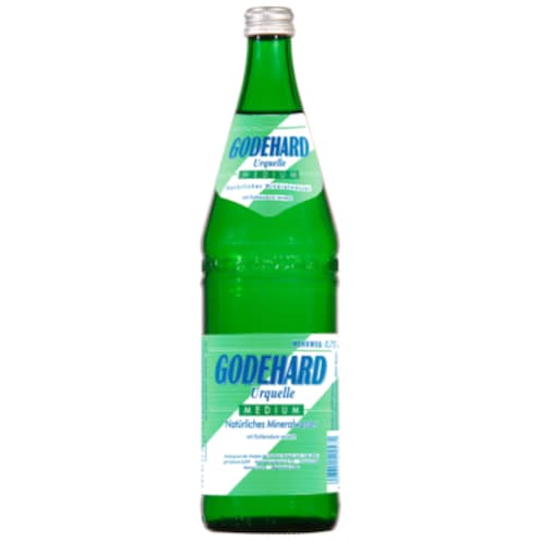 St. Godehard Mineralwasser Medium 0,75 l