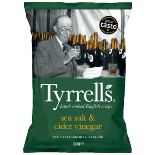 Tyrrells Sea Salt & Cider Vinegar 150 g