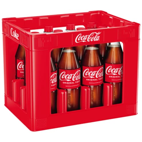 Coca-Cola Original Taste - Kiste 12 x 1 l