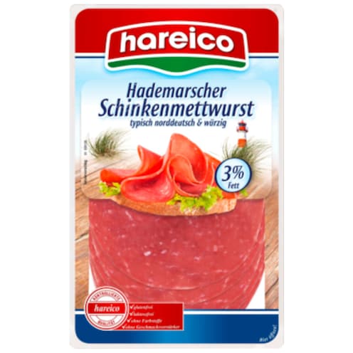 hareico Hademarscher Schinkenmettwurst 80 g