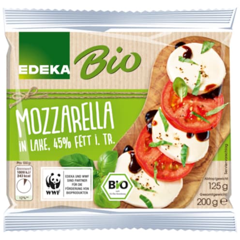 EDEKA Bio Mozzarella 45% Fett i. Tr. 200 g