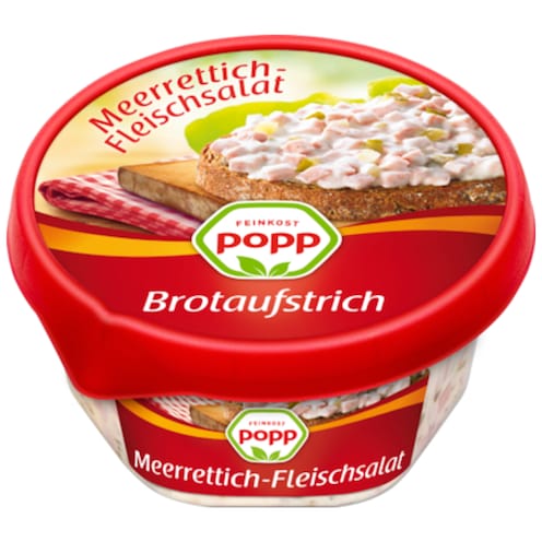 Popp Brotaufstrich Merrettich-Fleischsalat 150g