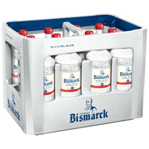 Fürst Bismarck Mineralwasser Medium - Kiste 12 x 0,75 l