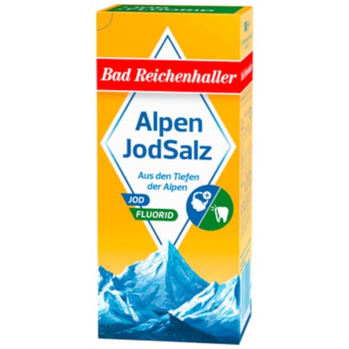Bad Reichenhaller Alpen Jodsalz + Fluorid 500 g