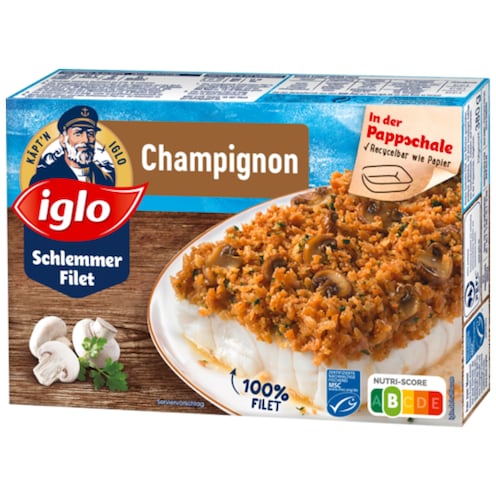 iglo MSC Schlemmer-Filet Champignon 380 g