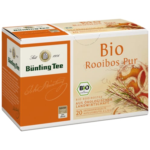 Bünting Tee Bio Rooibos Pur 20 Teebeutel