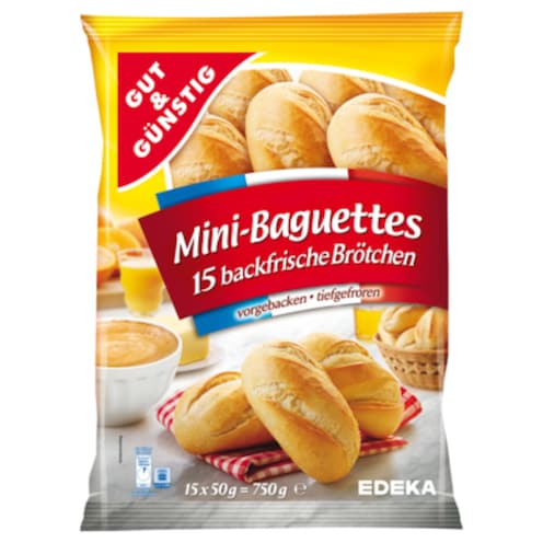 GUT&GÜNSTIG Mini-Baguettes 750 g