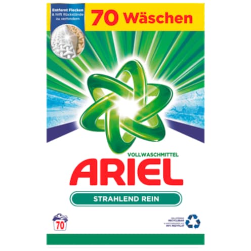 Ariel Voll-Waschmittel Pulver 70 Waschladungen