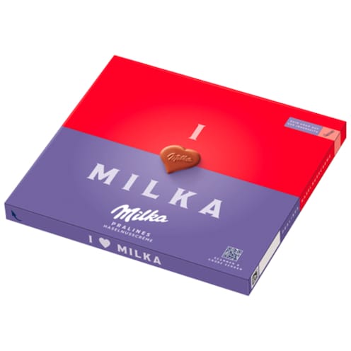 Milka I love Milka Pralinés Haselnusscreme 110 g