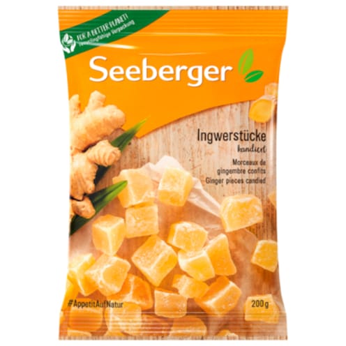 Seeberger Ingwerstücke 200 g
