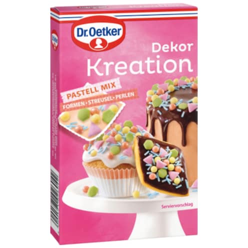 Dr.Oetker Dekor Kreation Pastell Mix 60 g
