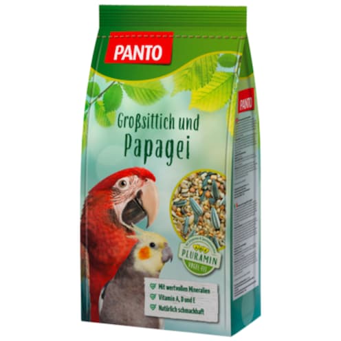 Panto Großsittich & Papagei 1,0 kg