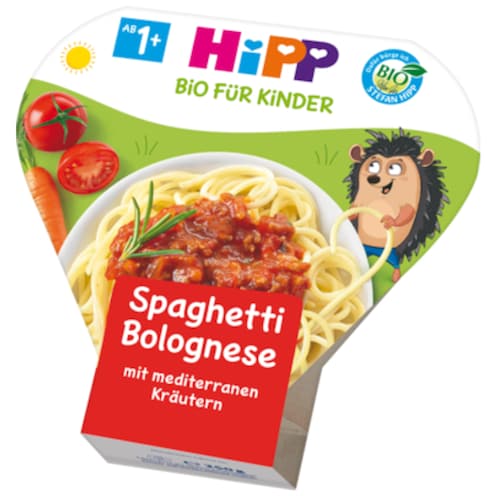 HiPP Bio Spaghetti Bolognese mit mediterranen Kräutern ab 1 Jahr 250 g