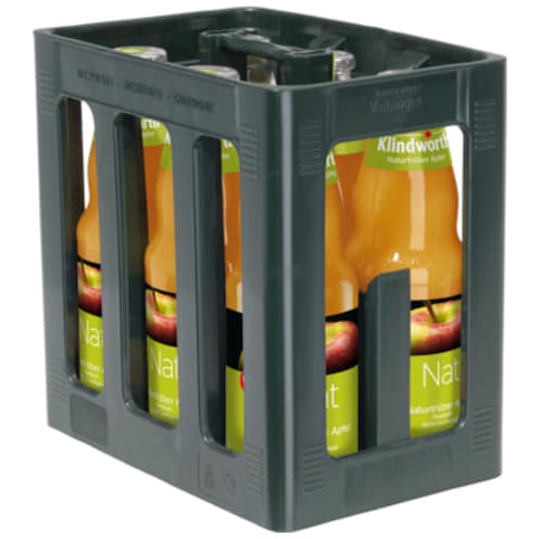 Klindworth Nat Apfelsaft trüb - Kiste 6 x 1 l