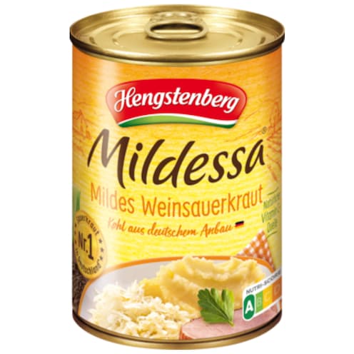 Hengstenberg Mildessa Mildes Weinsauerkraut 550 g