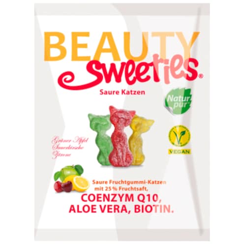 BEAUTY Sweeties Saure Katzen 125 g