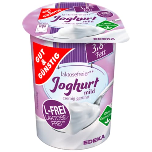 GUT&GÜNSTIG Joghurt laktosefrei 500 g
