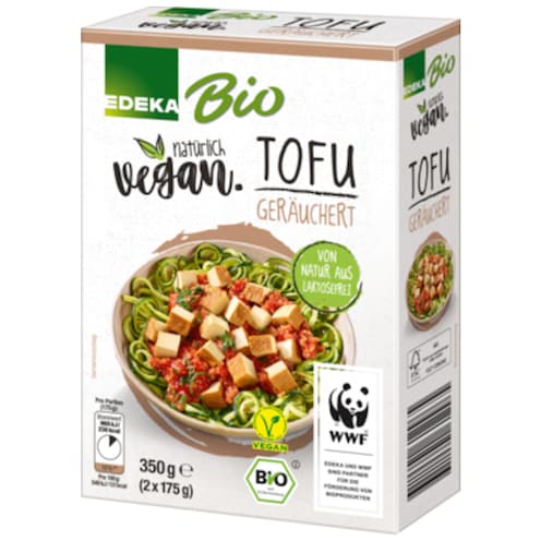 EDEKA Bio Veganer Tofu geräuchert 350 g