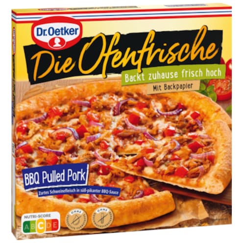 Dr.Oetker Die Ofenfrische Pizza BBQ Pulled Pork 405 g