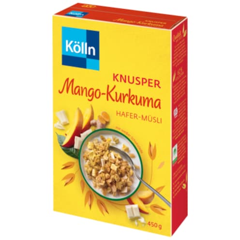 Kölln Knusper Mango-Kurkuma Hafer-Müsli 450 g