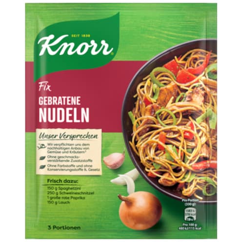 Knorr Fix Gebratene Nudeln für 3 Portionen