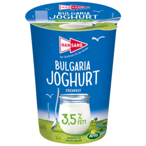 Hansano Bulgaria Joghurt stichfest 3,5 % Fett 500 g