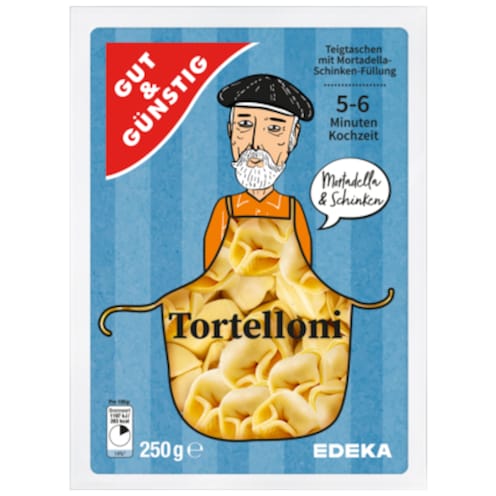 GUT&GÜNSTIG Tortelloni Mortadella & Schinken 250 g