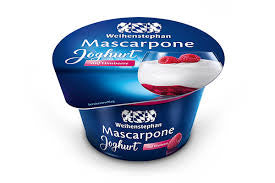 Weihenstephan Mascarpone Joghurt auf Himbeere 150 g