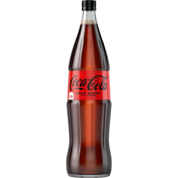 Coca-Cola Zero 1 l Glas