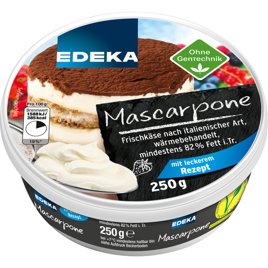 EDEKA Mascarpone 82% Fett i. Tr. 250 g