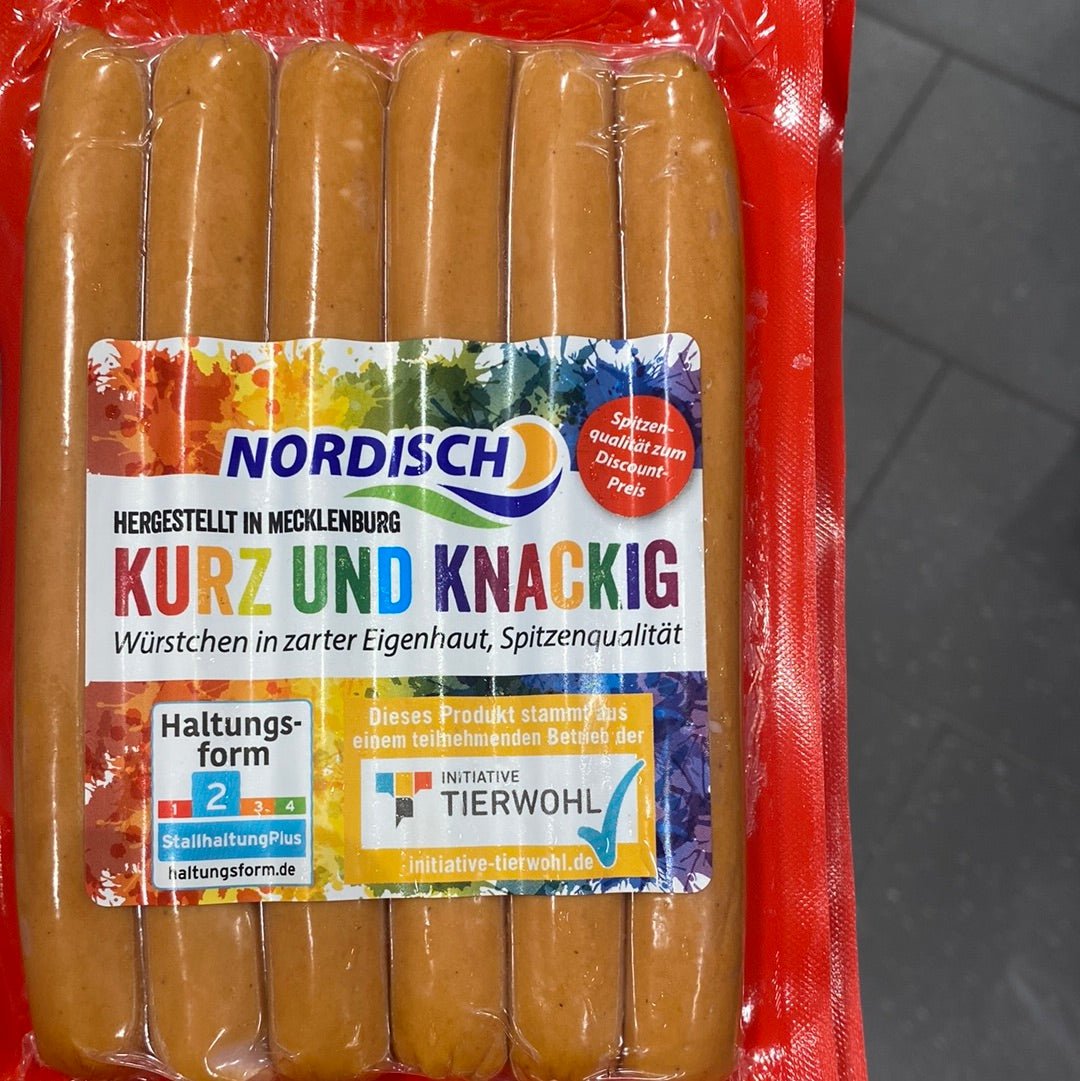 NORDISCH kurz & knackig Wiener Würstchen 200 g